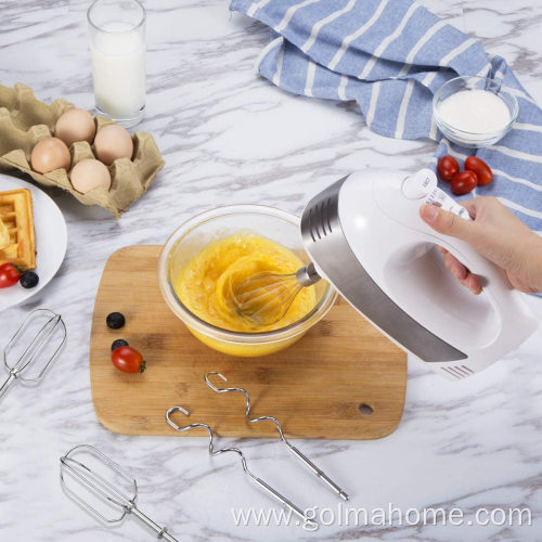 5-Speed Turbo Handheld Kitchen Mixer Includes Beaters